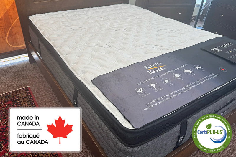Enrica Plush Euro Top 15" Mattress by King Koil