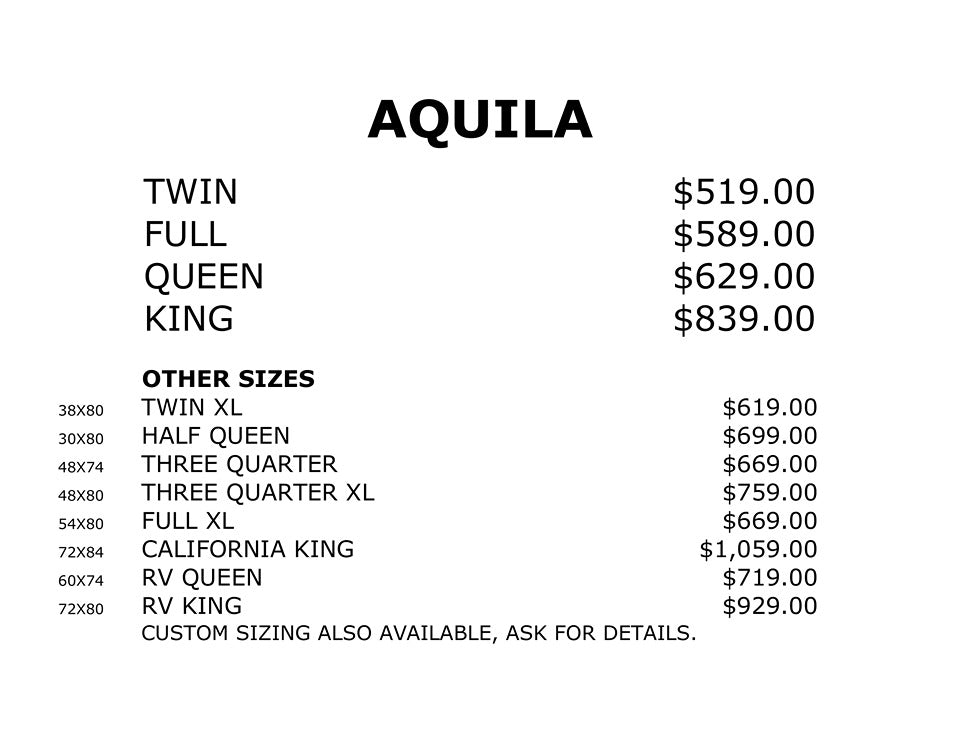 King Koil Mattress Aquila Tight Top 10"