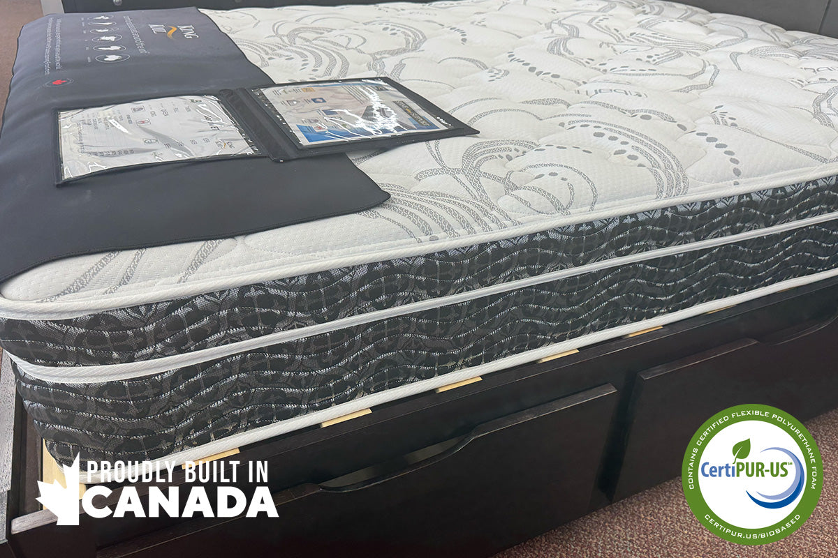 King Koil Mattress Demo/Floor Model Queen Baron Euro Top 11" Floor Model (Queen Only)