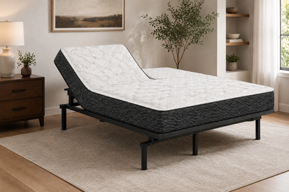 Leggett & Platt Electric Adjustable Beds Serene Lifestyle Electric Adjustable Base - Split Queen Head Up Only