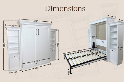 Night and Day Furniture Monte Carlo Murphy Wall Bed