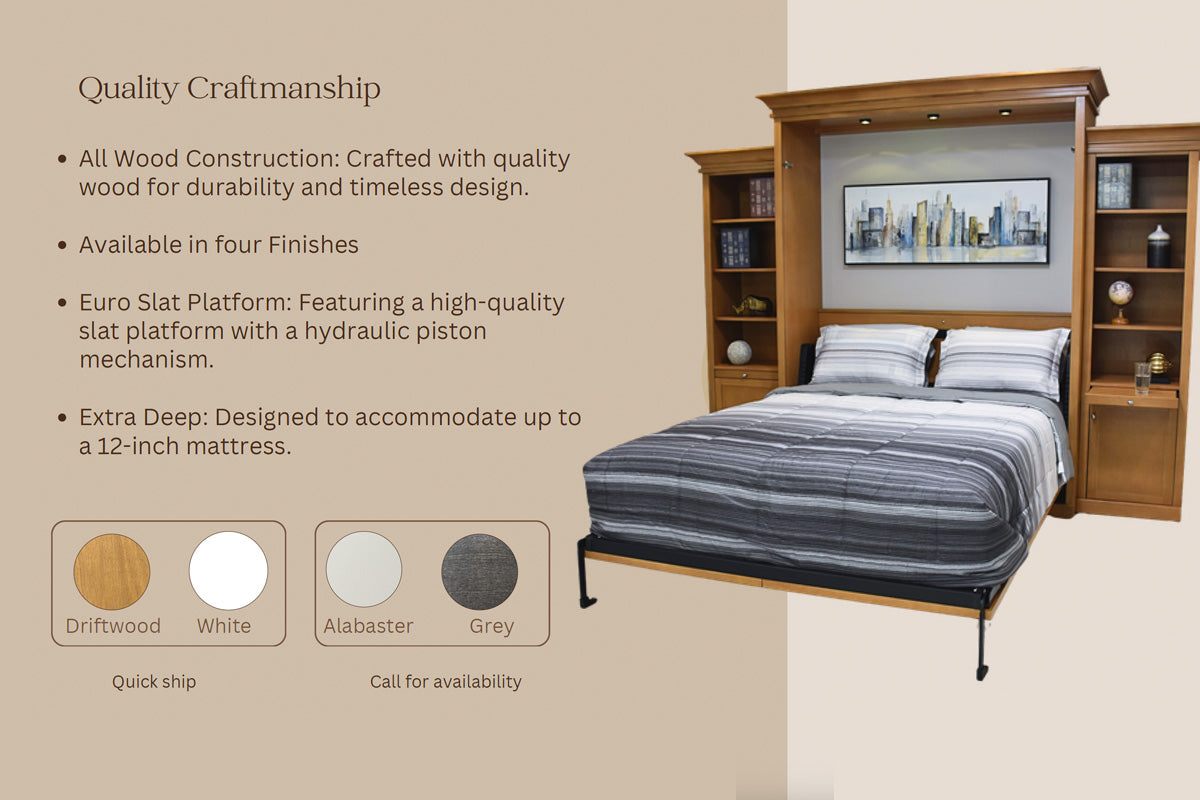 Night and Day Furniture Monte Carlo Murphy Wall Bed