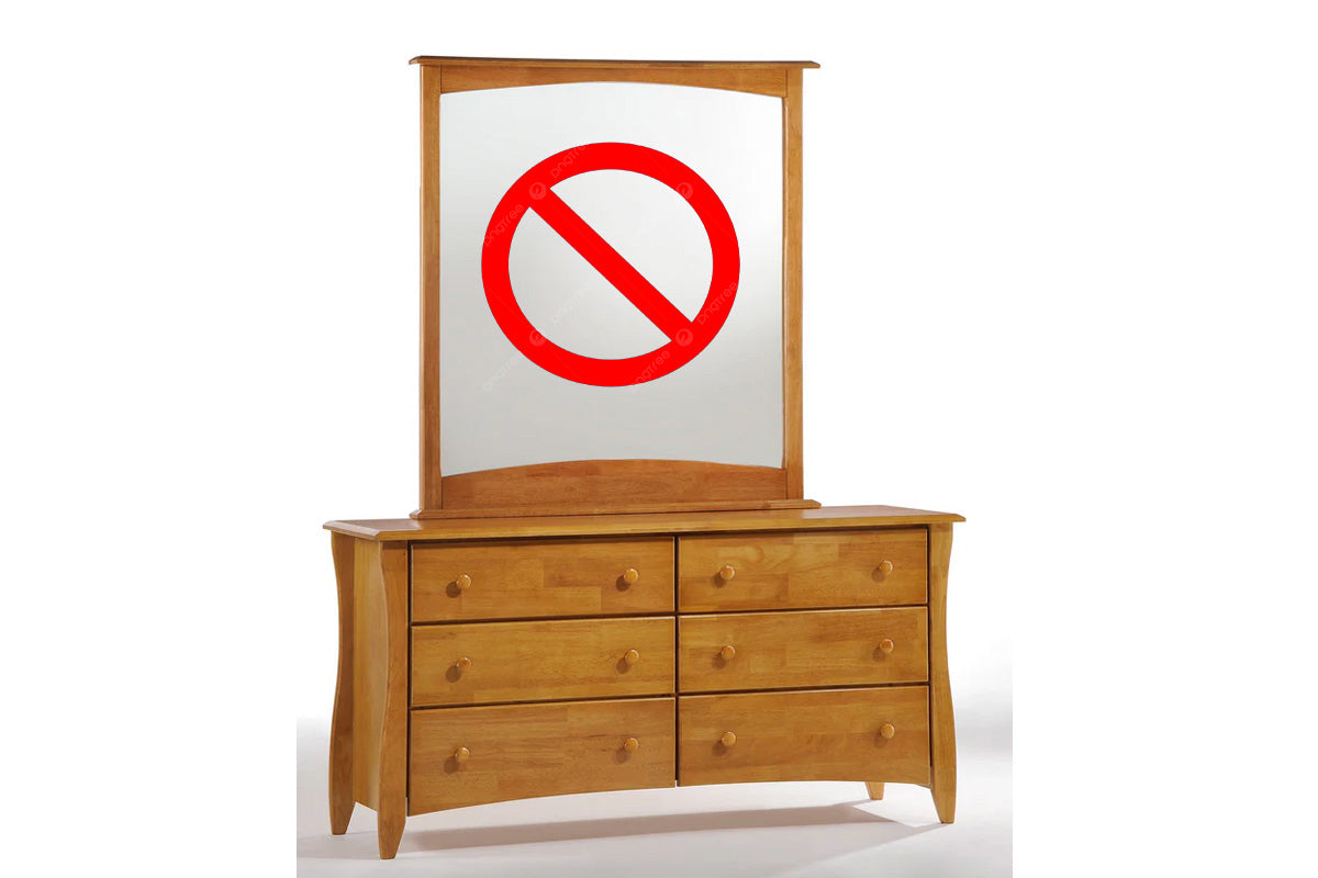 Night and Day Furniture Bedroom Clove Dresser (no Mirror) - 6 Colours