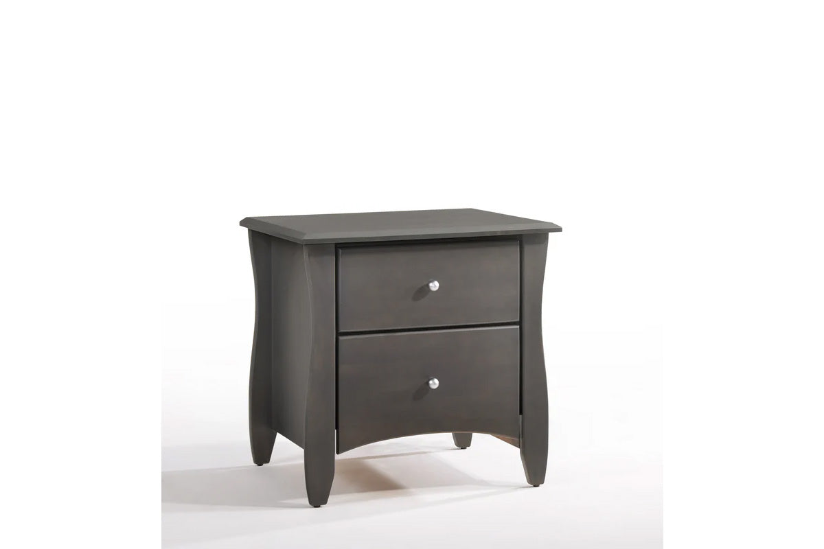 Night and Day Furniture Bedroom Stonewash Clove Night Stand - 6 Colours