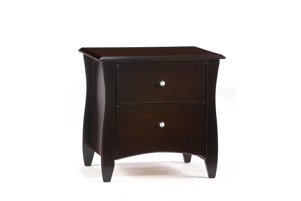 Night and Day Furniture Bedroom Chocolate Clove Night Stand - 6 Colours