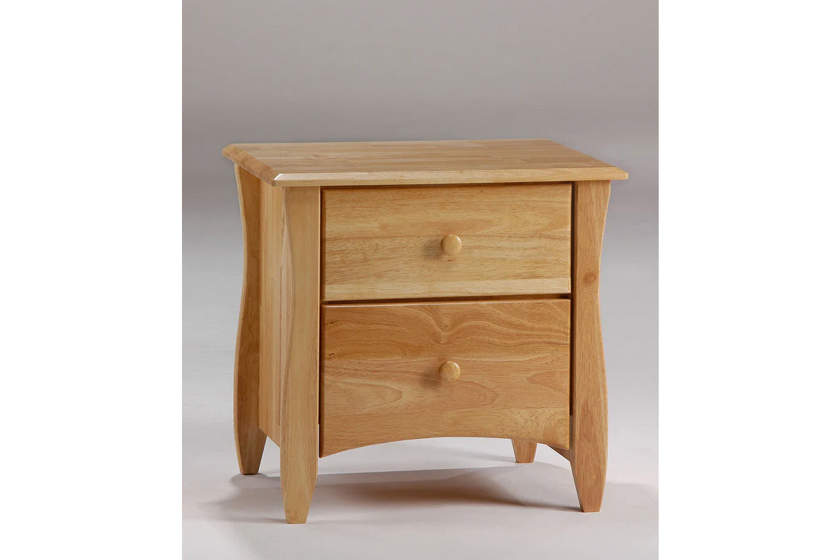 Night and Day Furniture Bedroom Natural Clove Night Stand - 6 Colours