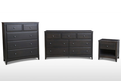 Night and Day Furniture Bedroom Stonewash / Dresser Without Mirror Secrets 7 Drawer Dresser - Many Colours To Choose From