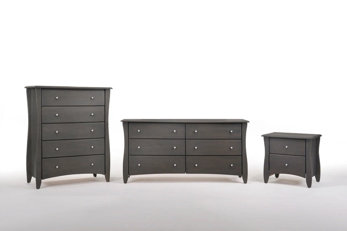 Night and Day Furniture Bedroom Clove Case Goods - Many Colors To Choose From