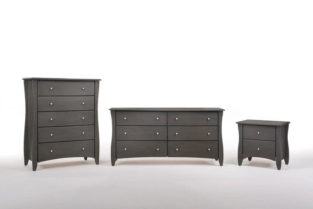 Night and Day Furniture Bedroom Clove Case Goods - Many Colors To Choose From