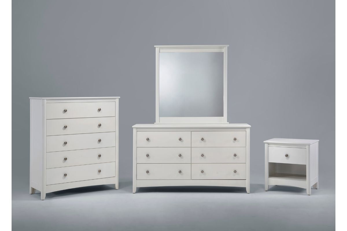 Night and Day Furniture Bedroom Secrets Case Goods - Stonewash