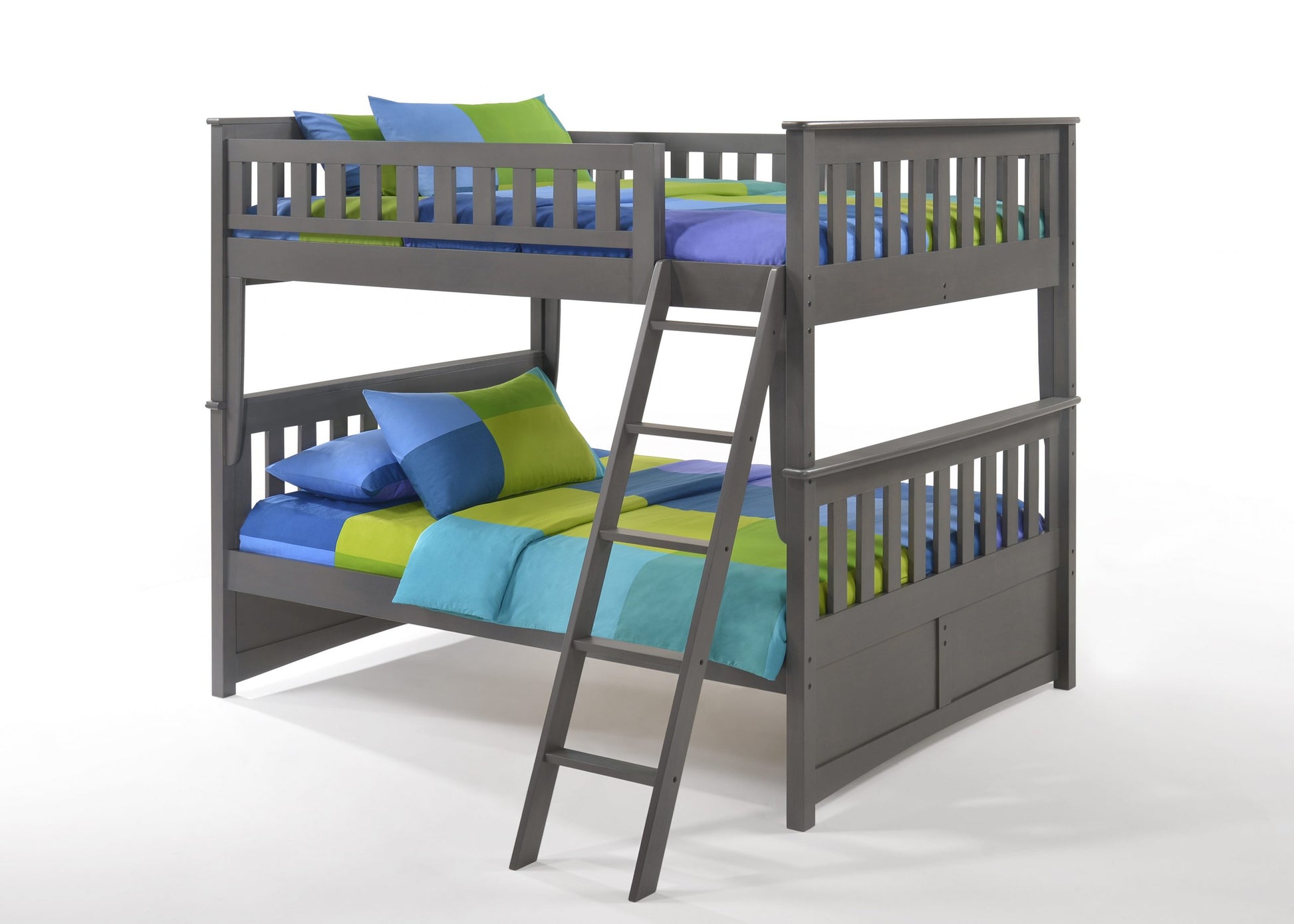Night and Day Furniture Bunk Beds Ginger Twin Over Full Bunk Bed (5 colours)