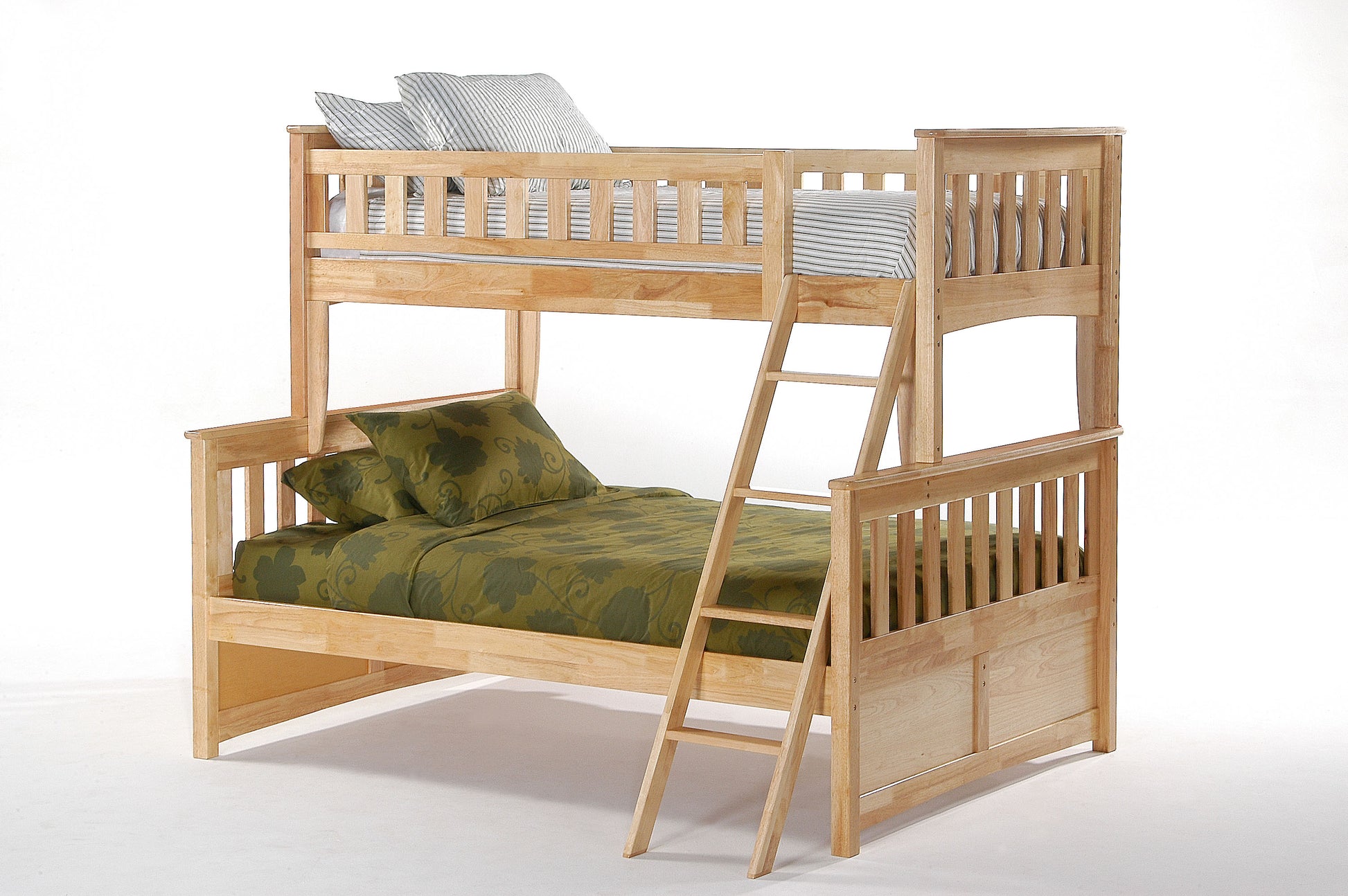 Night and Day Furniture Bunk Beds Ginger Twin Over Full Bunk Bed (5 colours)