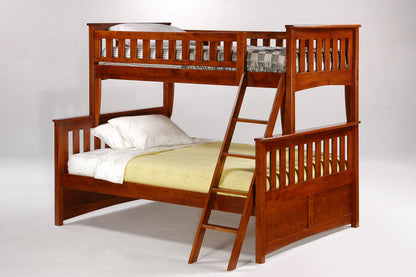 Night and Day Furniture Bunk Beds Ginger Twin Over Full Bunk Bed (5 colours)