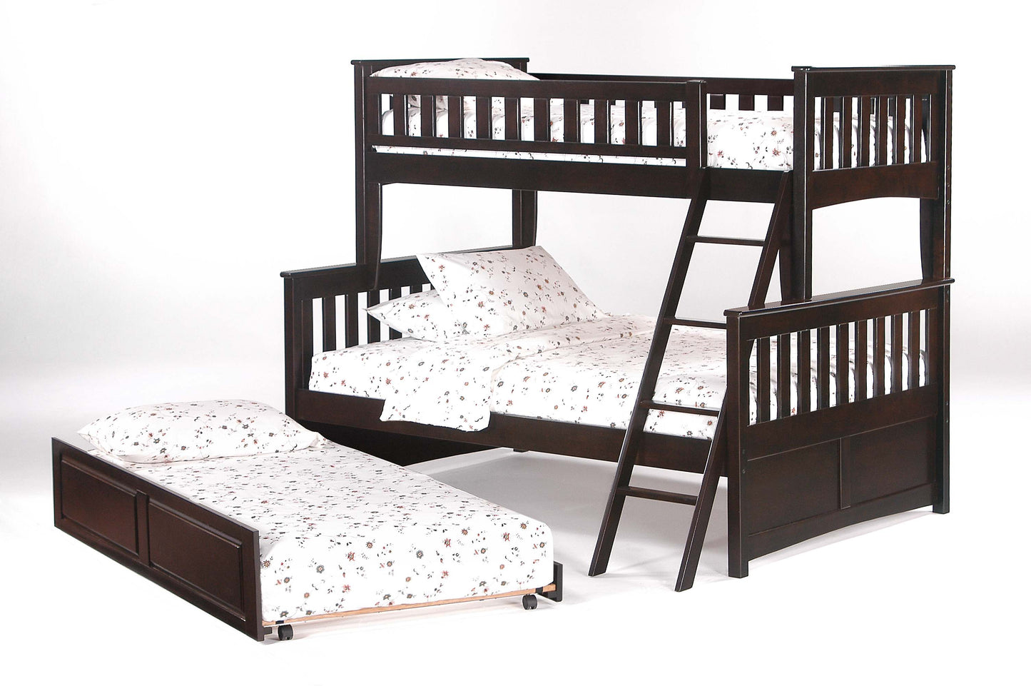 Night and Day Furniture Bunk Beds Ginger Twin Over Full Bunk Bed (5 colours)