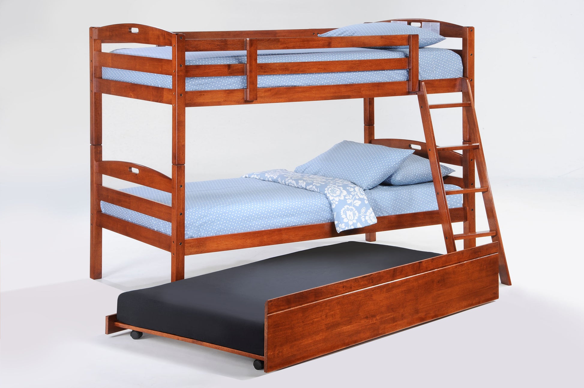 Night and Day Furniture Bunk Beds Sesame Twin over Twin Hardwood Bunk - 3 Colours