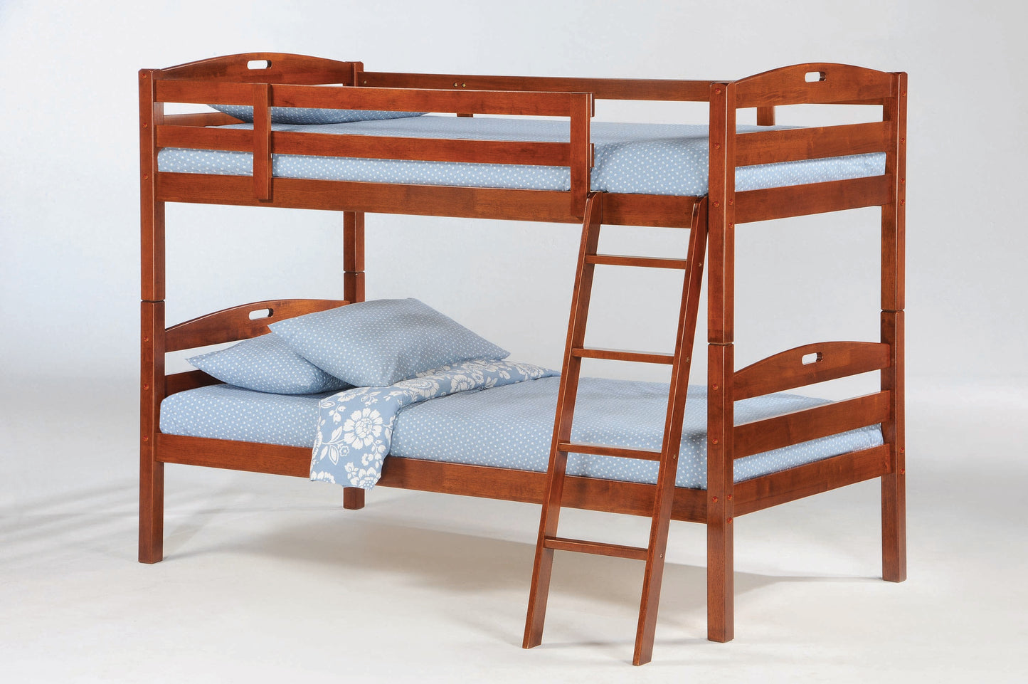 Night and Day Furniture Bunk Beds Sesame Twin over Twin Hardwood Bunk - 3 Colours