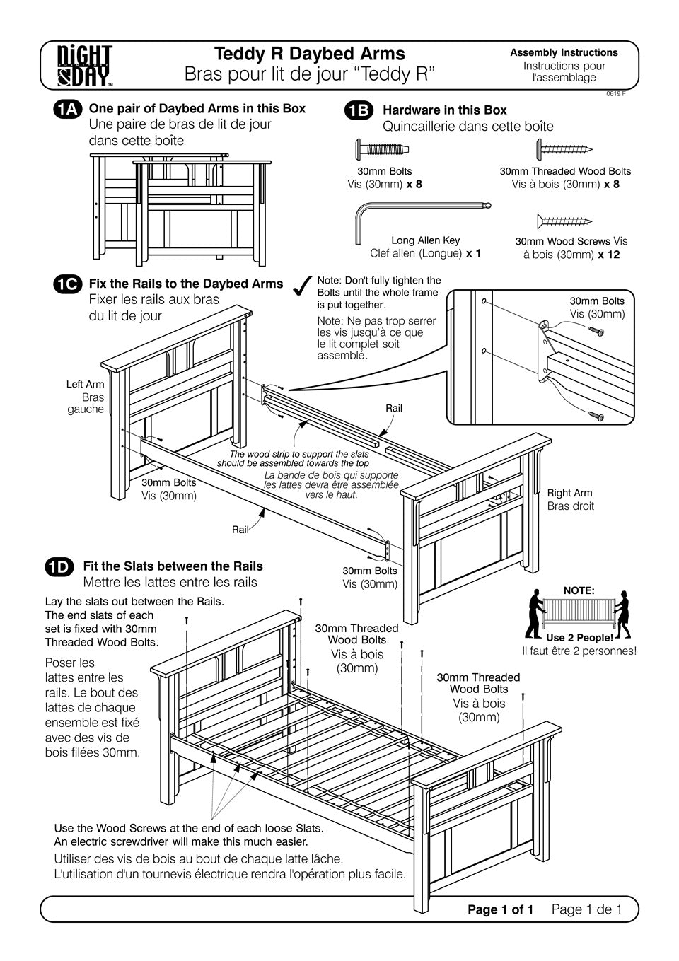 Night and Day Furniture Daybeds Teddy Roosevelt Daybed