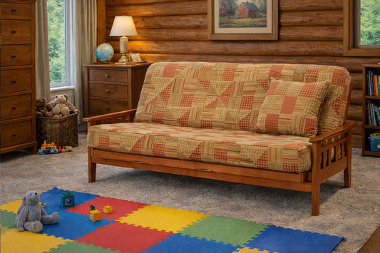 Night and Day Furniture Futons Kingston Futon Frame with Canadian Made Mattress