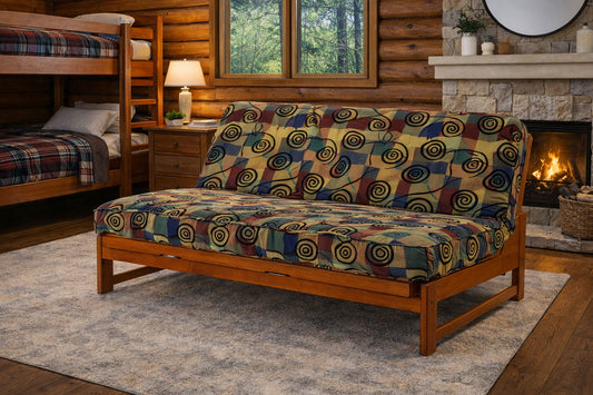 Night and Day Furniture Futons Eureka Futon Frame with Canadian Made Mattress