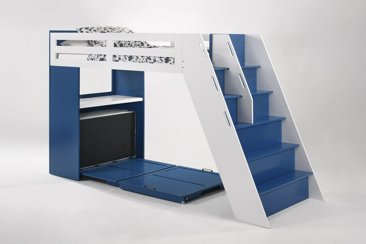 Night and Day Furniture Kids Bedroom Furniture Galaxy Loft Bunk Bed - All Colours