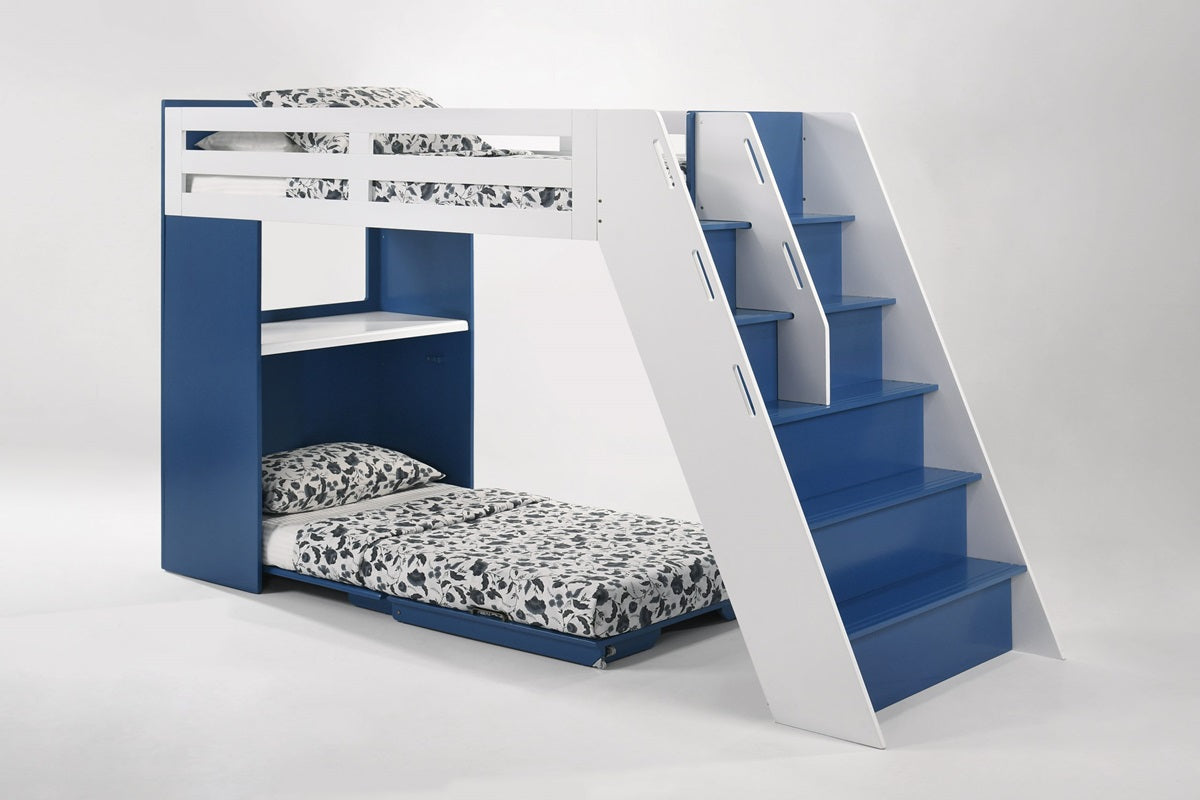 Night and Day Furniture Kids Bedroom Furniture Galaxy Loft Bunk Bed - All Colours