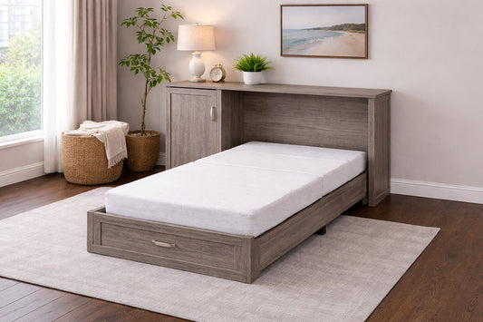 Night and Day Furniture Mattress Queen / Mattress Only Tri-Fold Gel Memory Foam Mattress - Queen