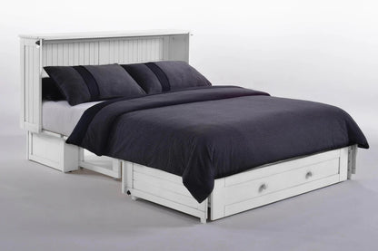 Night and Day Furniture Murphy Cabinet Beds Daisy Murphy Cabinet Bed with Queen Gel Memory Foam Mattress - Available in 3 Colours