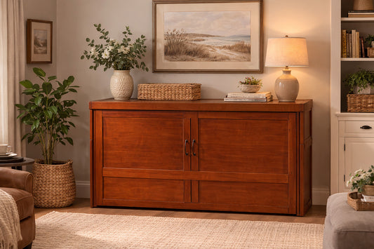 Night and Day Furniture Murphy Cabinet Beds Murphy Cube Solid Hardwood Cabinet Bed