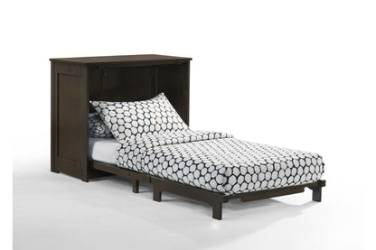 Night and Day Furniture Murphy Cabinet Beds Dark Chocolate Orion Murphy Cabinet Bed - Twin Size
