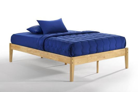 Night and Day Furniture Platform Beds Twin / Natural Chili Pepper Hardwood Platform Bed - 5 Colours Available
