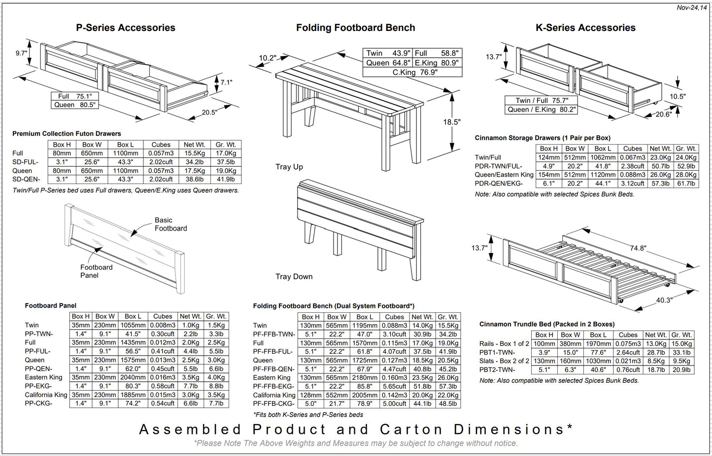 Night and Day Furniture Platform Beds Rosemary Platform Bed - 5 Colours Available