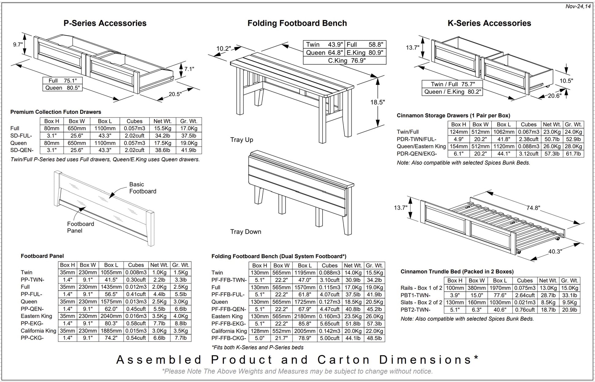 Night and Day Furniture Platform Beds Rosemary Platform Bed - 5 Colours Available