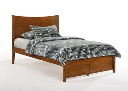 Night and Day Furniture Platform Beds Twin / Cherry Blackpepper Platform Bed - 5 Finishes Available