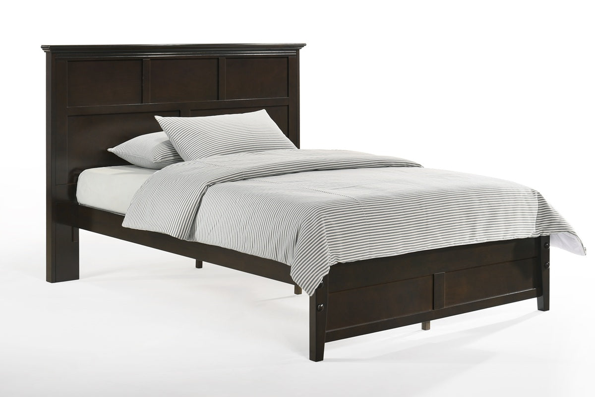 Night and Day Furniture Platform Beds Twin / Chocolate Tarragon Platform Bed - 5 Finishes Available