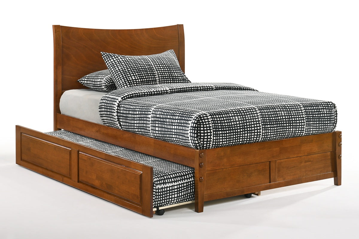 Night and Day Furniture Platform Beds Twin / Cherry / Platform Bed with trundle bed Blackpepper Platform Bed - 3 Finishes Available