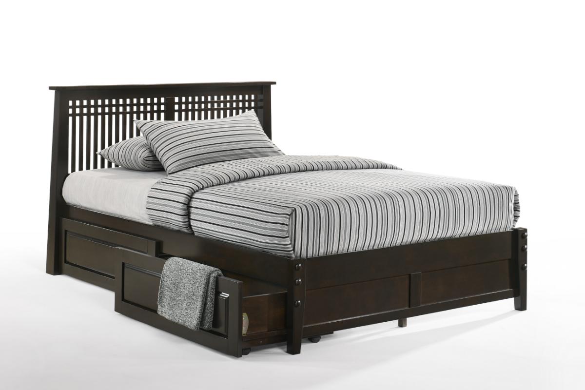 Night and Day Furniture Platform Beds Solstice Platform Bed - 5 Colours Available