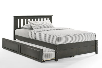 Night and Day Furniture Platform Beds Queen / Stonewash / Platform Bed with trundle bed Rosemary Platform Bed - 5 Colours Available