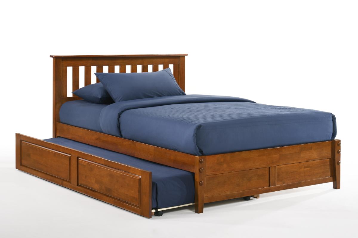 Night and Day Furniture Platform Beds Queen / Cherry / Platform Bed with trundle bed Rosemary Platform Bed - 5 Colours Available