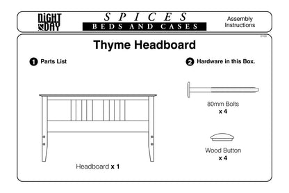 Night and Day Furniture Platform Beds Thyme Kids Platform Bed - 5 Colours Available