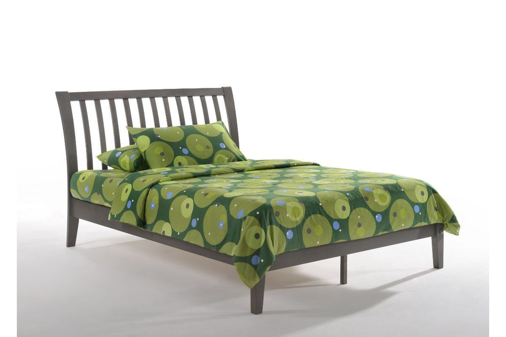 Night and Day Furniture Platform Beds Queen / Stonewash / No Underbed Drawers Nutmeg P-Series Kids Platform Bed