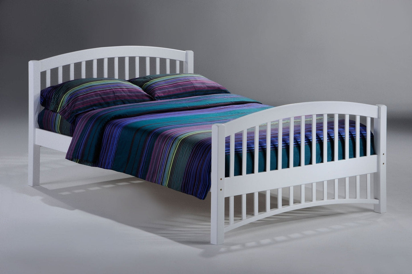 Night and Day Furniture Platform Beds Full / White Molasses