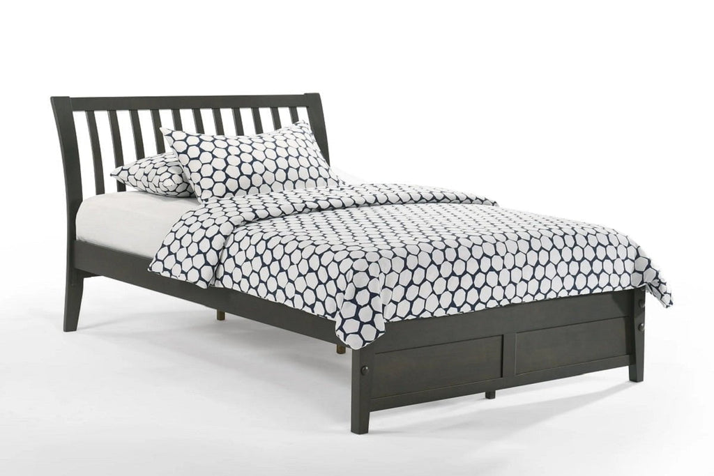 Night and Day Furniture Platform Beds Twin / Stonewash Nutmeg K-Series Kids Platform Bed