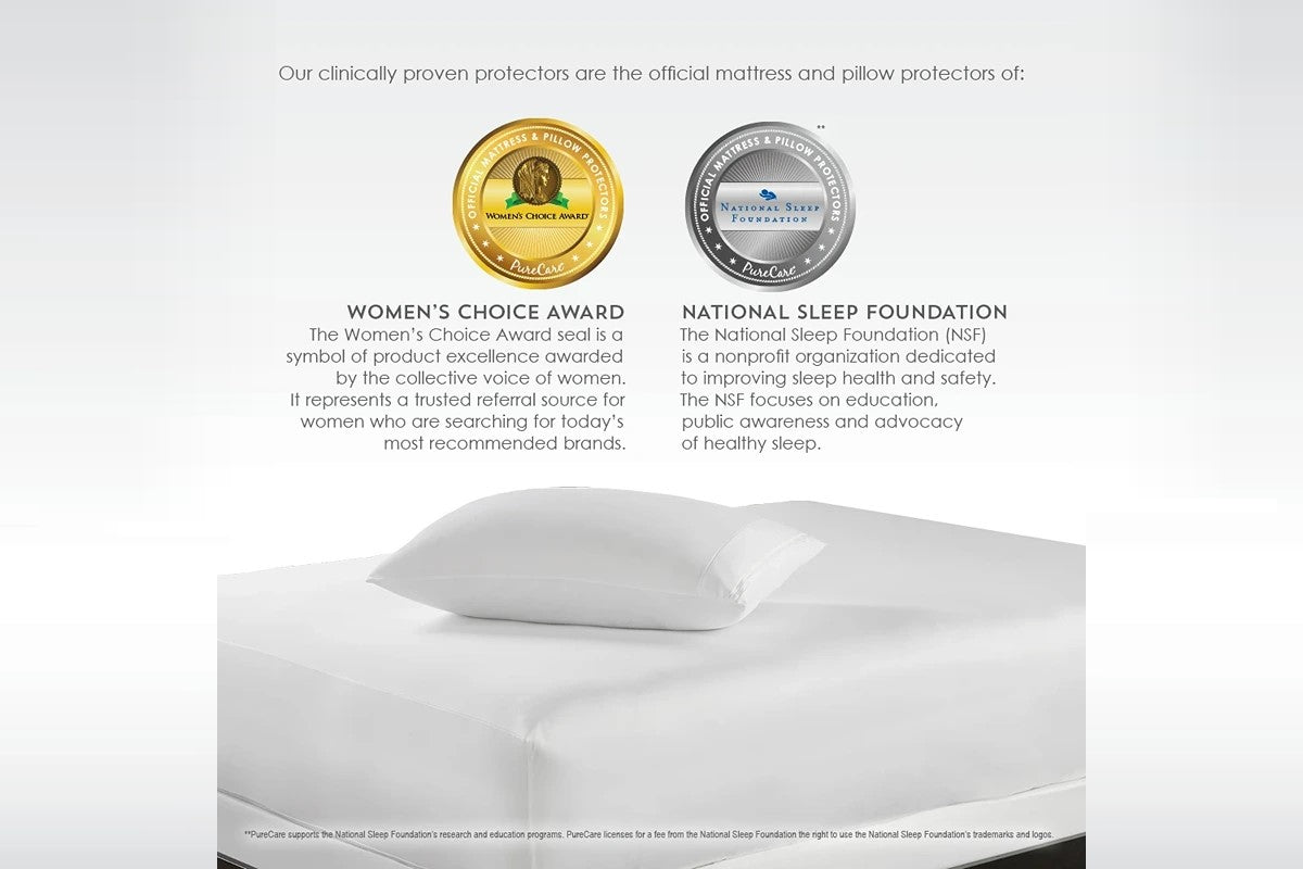 PureCare Sleep Accessories PureCare FRíO® Premium Protection + Cooling Pillow Protector - Queen/King