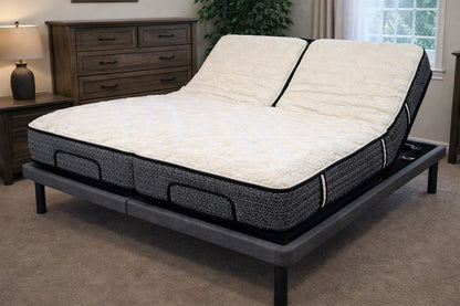 Restonic Mattress Cancun Firm Euro Top Split Head Queen