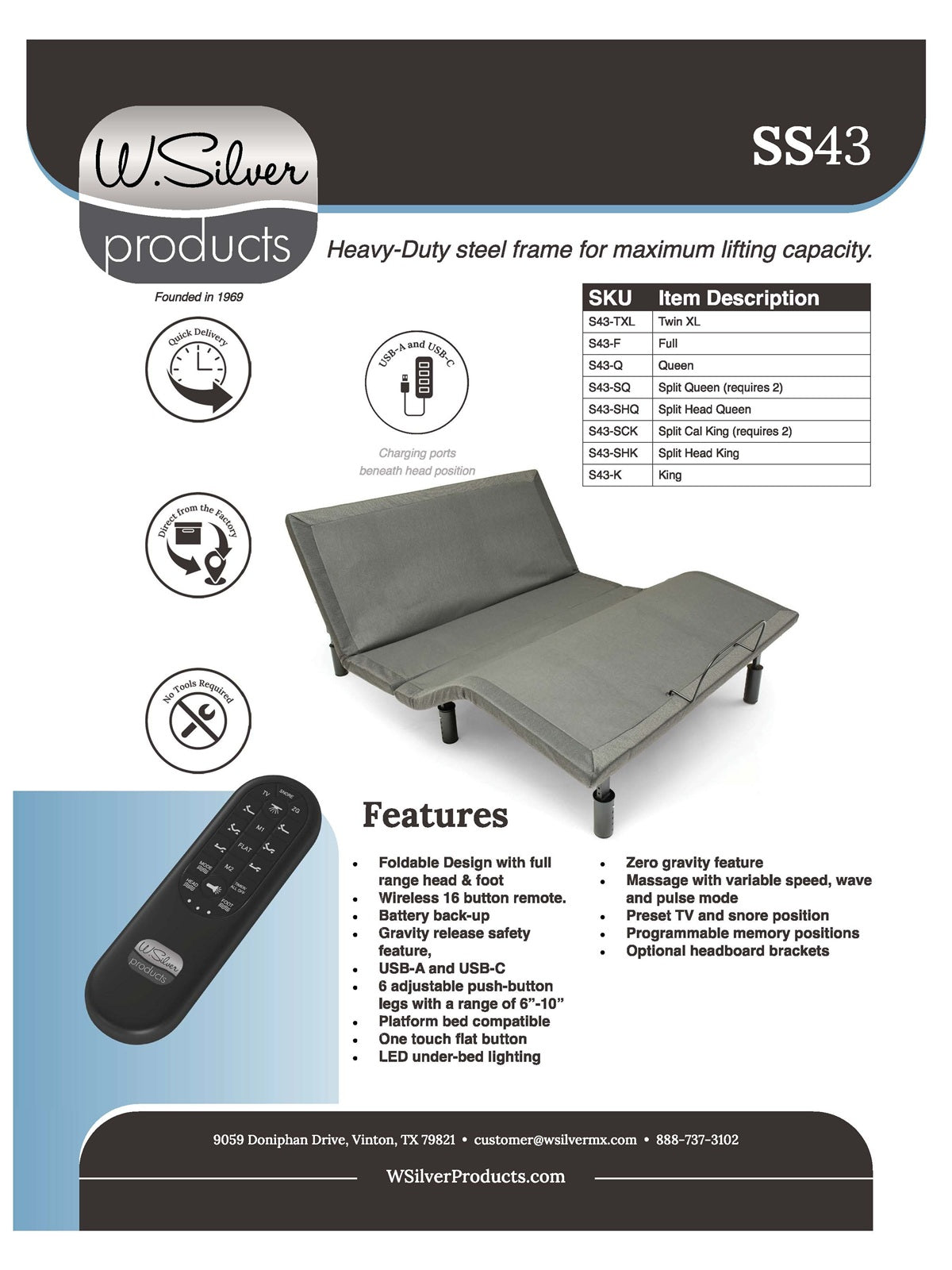 Restonic Mattress Cancun Firm Euro Top Split Head Queen
