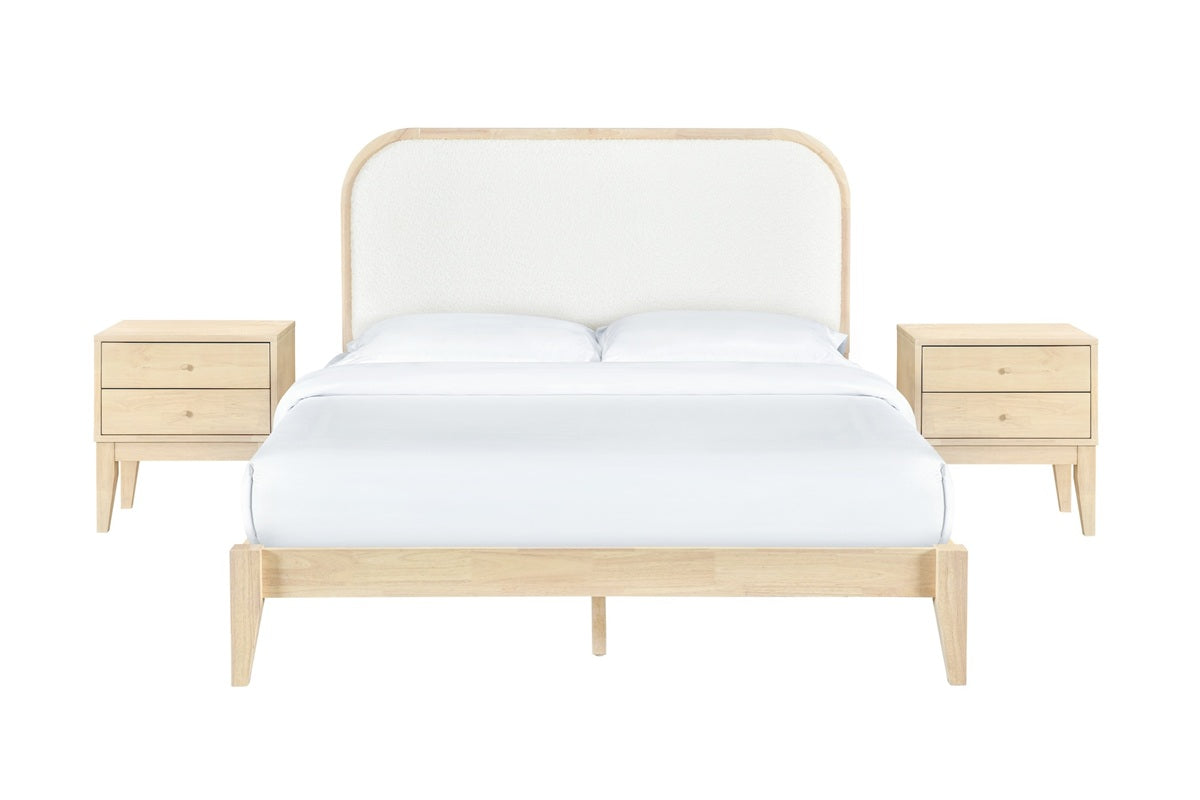 Sinca Platform Beds Layla Headboard with Willa Platform Bed