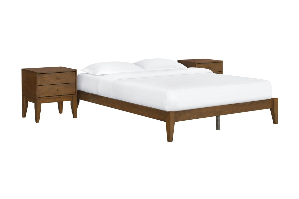 Sinca Platform Beds George Headboard with Willa Platform Bed