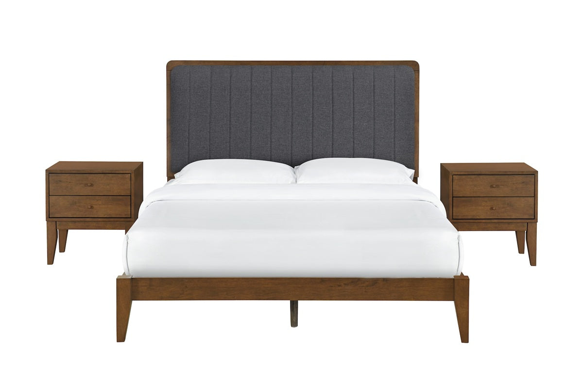 Sinca Platform Beds George Headboard with Willa Platform Bed