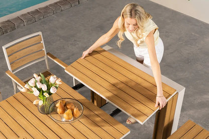 Transformer Table Outdoor Furniture Transformer Outdoor Dining Set - The Host