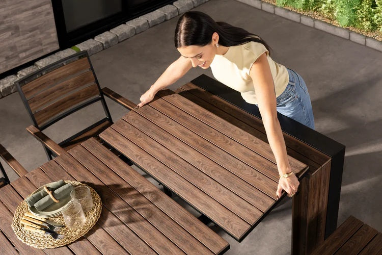 Transformer Table Outdoor Furniture Transformer Outdoor Dining Set - The Gathering